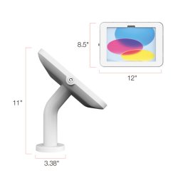 Elevate II On-Wall Mount Kiosk for iPad 10.9-inch 10th Gen (Hvid)