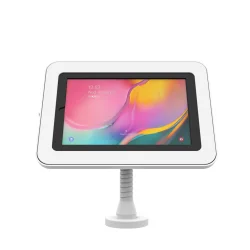 Elevate II Flex Drill Down Countertop Kiosk for Galaxy Tab A 10.1 (2019) (White)