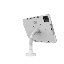Elevate II Flex Drill Down Countertop Mount Kiosk for iPad Pro 12.9-inch 5th | 4th | 3rd Gen (White)