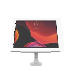 Elevate II Flex Drill Down Countertop Mount Kiosk for iPad Pro 12.9-inch 5th | 4th | 3rd Gen (White)