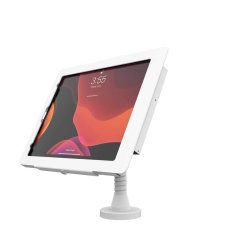 Elevate II Flex Drill Down Countertop Mount Kiosk for iPad Pro 12.9-inch 5th | 4th | 3rd Gen (White)