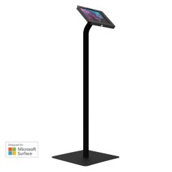 Elevate II Floor Stand Kiosk for Surface Go 3 | Go 2 | Go (Black)