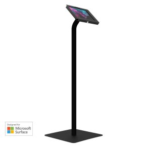 Elevate II Floor Stand Kiosk for Surface Go 3 | Go 2 | Go (Black)