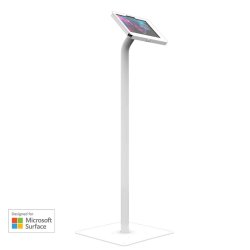 Elevate II Floor Stand Kiosk for Surface Go 3 | Go 2 | Go (White)