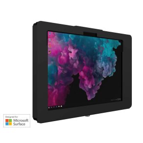Elevate II On-Wall Mount Kiosk for Surface Pro 8 (Black)