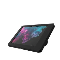 Elevate II Wall | Countertop Mount Kiosk for Surface Pro 8 (Black)