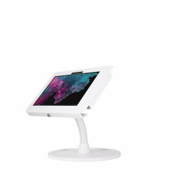 Elevate II Flex Countertop Kiosk for Surface Go 3 | Go 2 | Go (White)