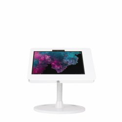 Elevate II Flex Countertop Kiosk for Surface Go 3 | Go 2 | Go (White)