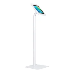 Elevate II Floor Stand Kiosk for iPad 9th | 8th | 7th Gen (White)