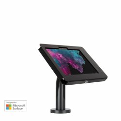 Elevate II Wall | Countertop Mount Kiosk for Surface Go 3 | Go 2 | Go (Black)