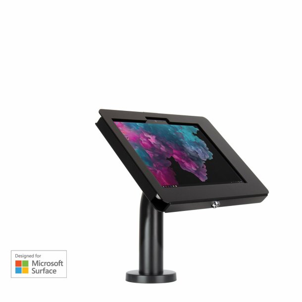 Elevate II Wall | Countertop Mount Kiosk for Surface Go 3 | Go 2 | Go (Black)