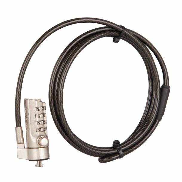 LockDown Combination Cable Lock 5' for Tablets and Laptops