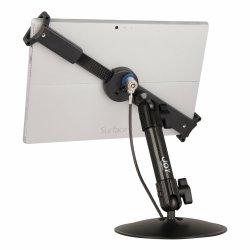 LockDown Universal Desk Stand with Key Cable Lock for 10-inch to 13-inch Tablets
