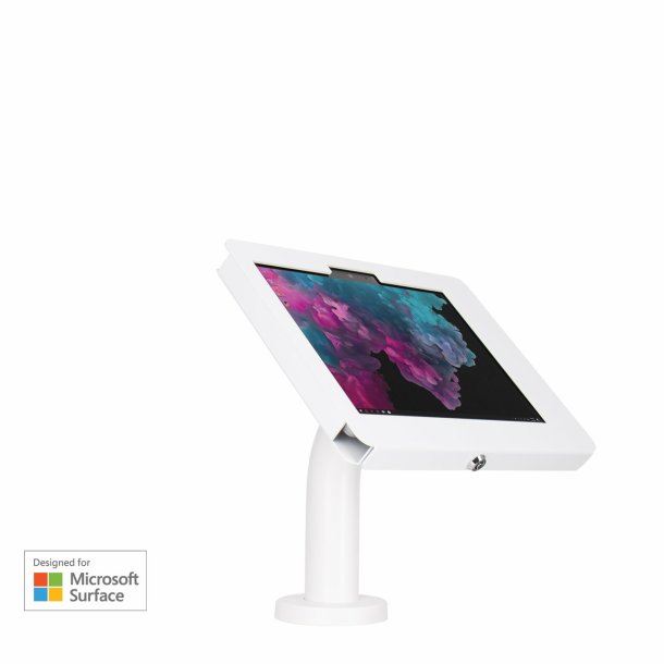 Elevate II Wall | Countertop Mount Kiosk for Surface Go 3 | Go 2 | Go (White)