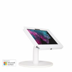 Elevate II Countertop Stand Kiosk for Surface Go 3 | Go 2 | Go (White)