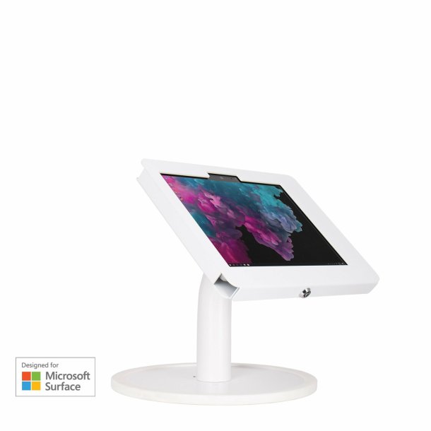 Elevate II Countertop Stand Kiosk for Surface Go 3 | Go 2 | Go (White)