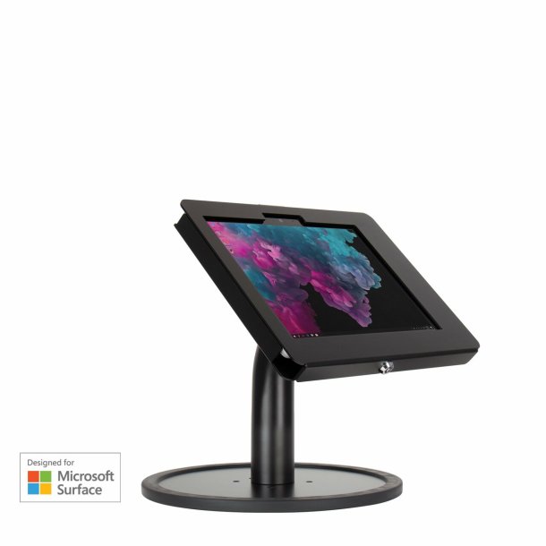 Elevate II Countertop Stand Kiosk for Surface Go 3 | Go 2 | Go (Black)