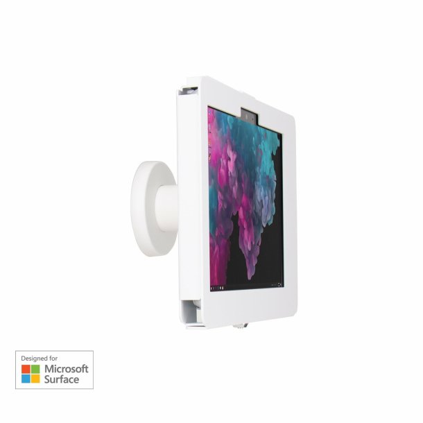 Elevate II On-Wall Mount Kiosk for Surface Go 3 | Go 2 | Go (White)